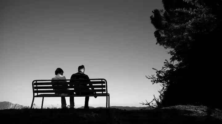 Two people can sit side by side, yet feel miles apart when silence replaces understanding.