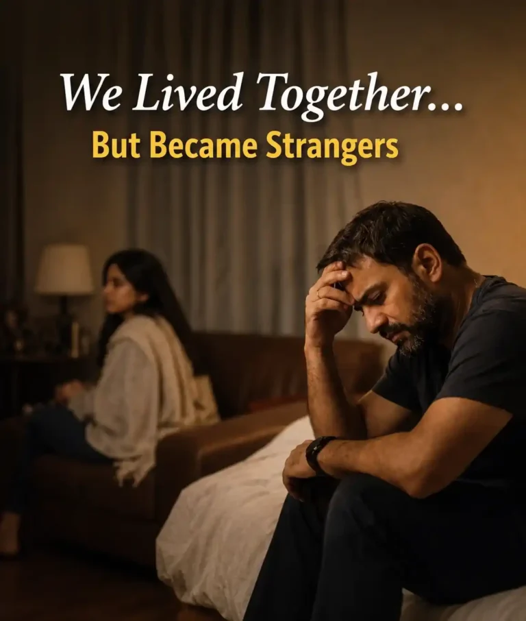 A Real Story of Marriage Struggles and Emotional Distance