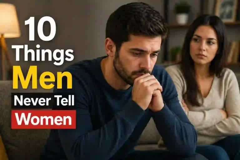10 Things Men Never Tell Women (But Often Feel Inside)