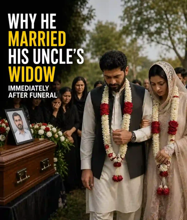 Why He Married His Uncle’s Widow Immediately After Funeral