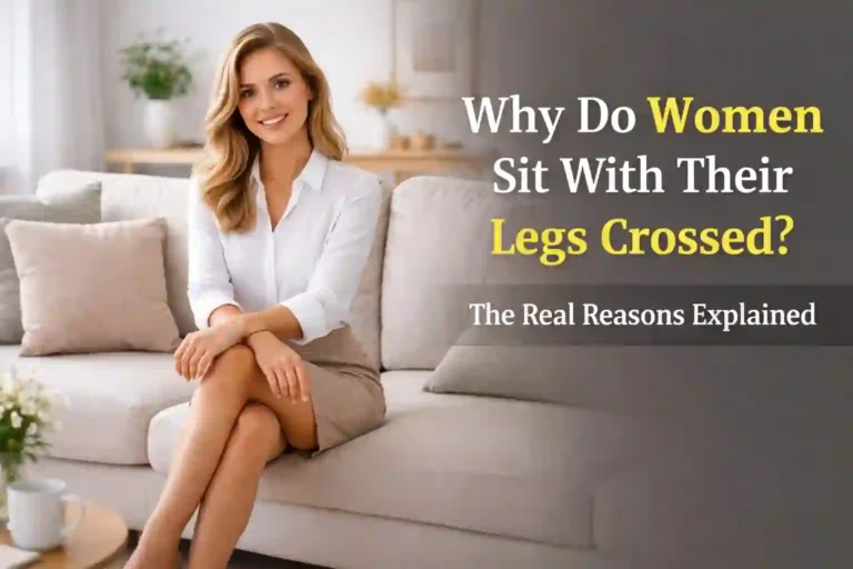 Why Women Cross Their Legs More Often Than Men