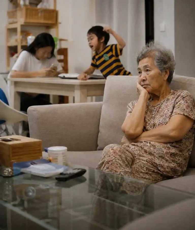 The Contradiction of Living with Children in Old Age