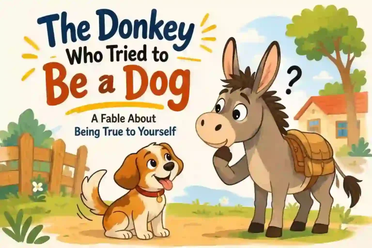 The Donkey Who Tried to Be a Dog