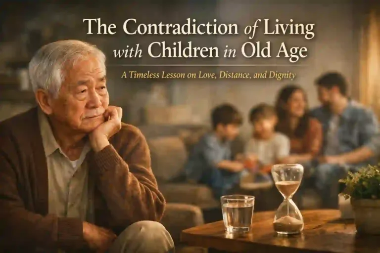 The Contradiction of Living with Children in Old Age
