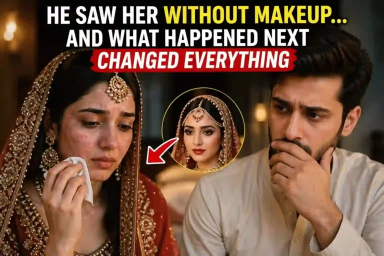 He Saw Her Without Makeup and then everything changed