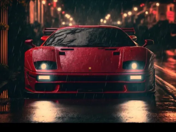 Laughed at the Old Man Moped Ferrari Story