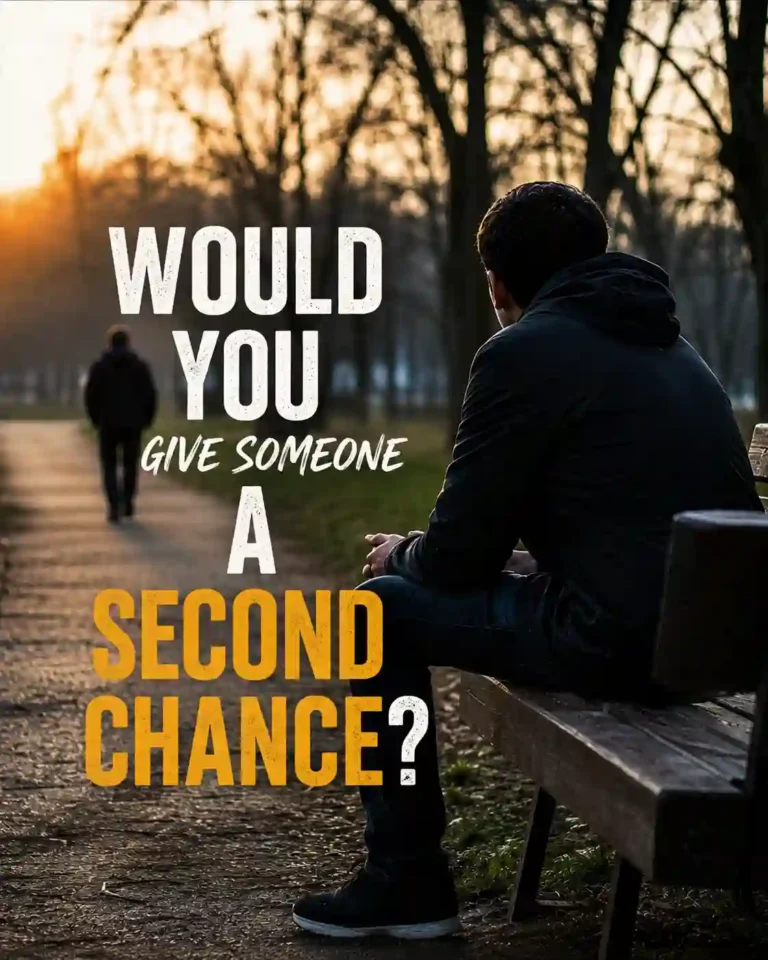 Would You Give Someone A Second Chance? A Real Conversation About Trust