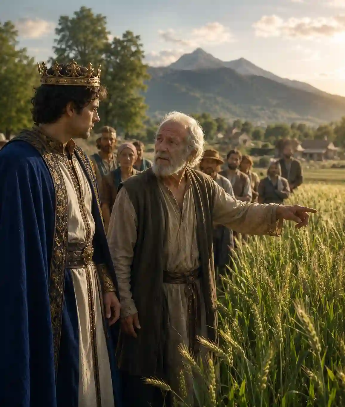 The Wise Old Man and the Young King A Story About the Wisdom of Older Generations