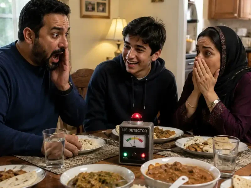 The Lie Detector Machine — A Funny Family Story