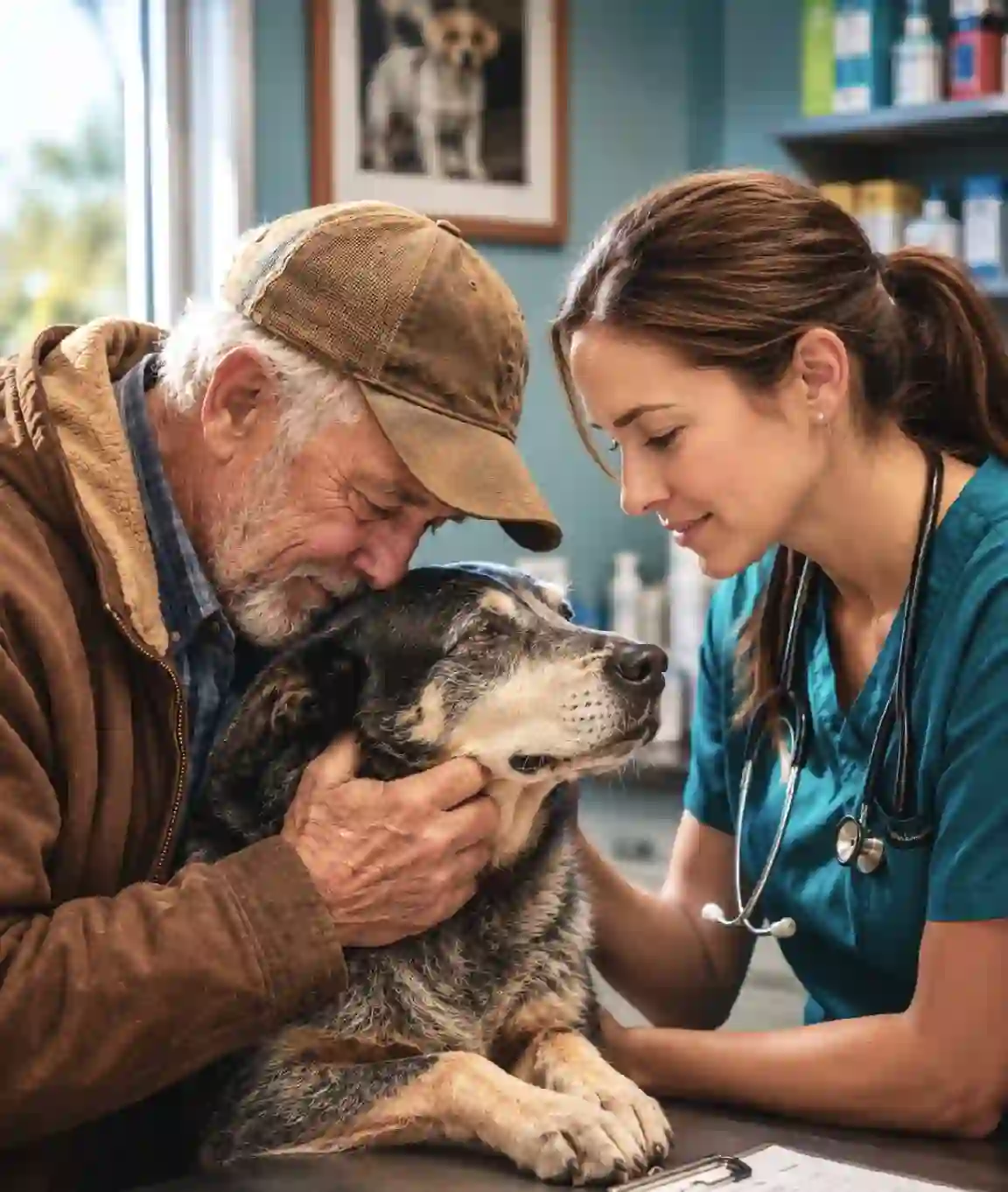 The Vet Created a Senior Pet Assistance Fund to Save an Old Man’s Dog—Years Later, the Town Discovered Who Was Paying