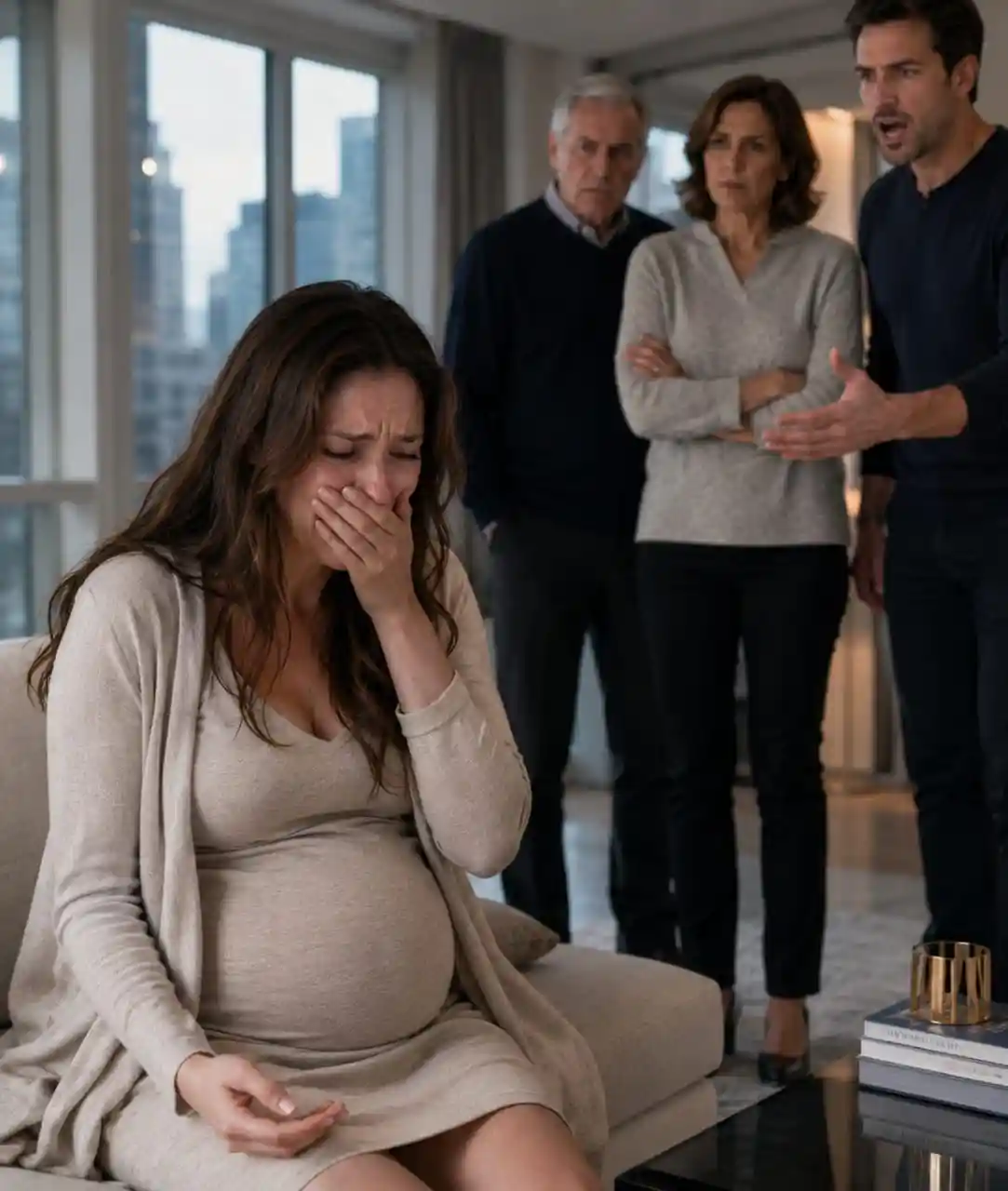 My brother demanded my penthouse one day before his wedding. Then, while eight months pregnant, I fell and discovered my family had planned to take far more than my home.