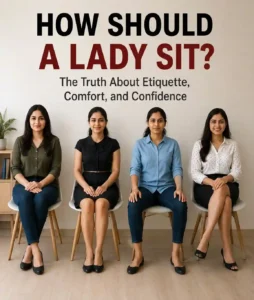 How Should a Lady Sit? The Answer Is More Surprising Than You Think