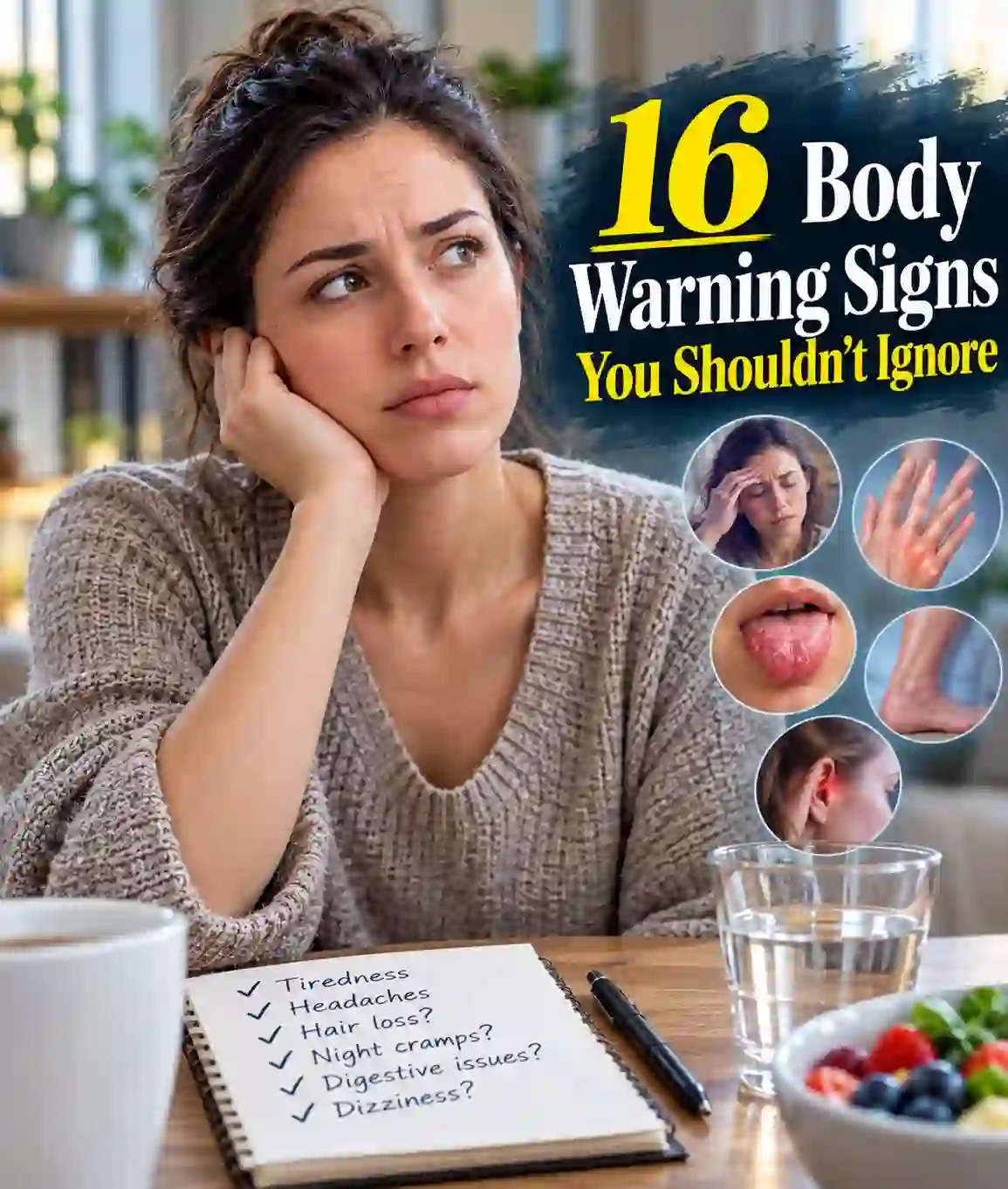 16 Body Warning Signs Your Body May Be Asking for Attention And What They Can Really Mean