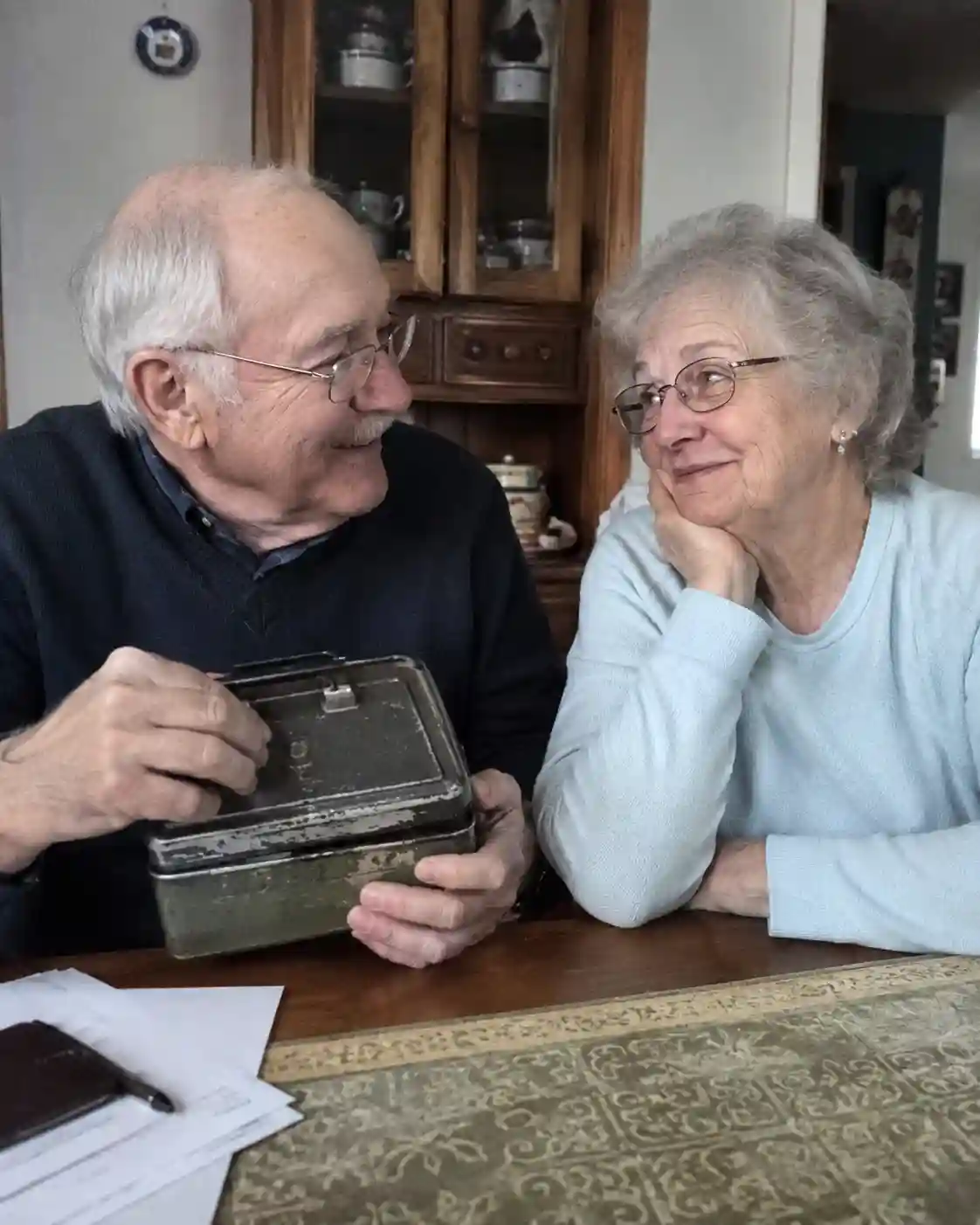 He Wanted to Be Buried With His Money—His Wife's Clever Trick Had Everyone Laughing