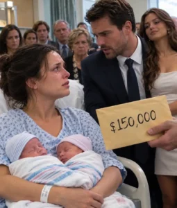 My Husband and His Mistress Offered Me $150000 for My Newborn Twins They Had No Idea Why I Signed