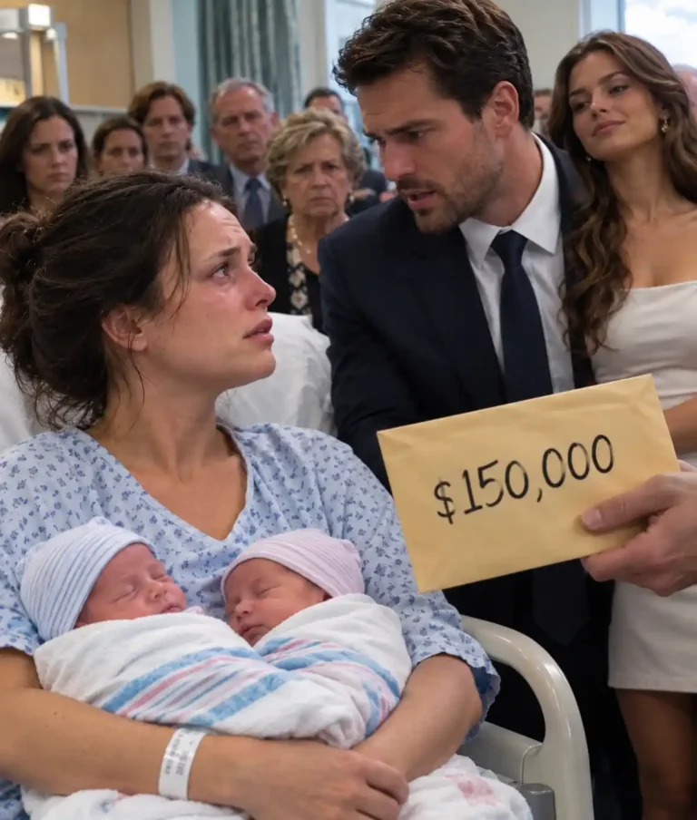 My Husband and His Mistress Offered Me $150000 for My Newborn Twins They Had No Idea Why I Signed