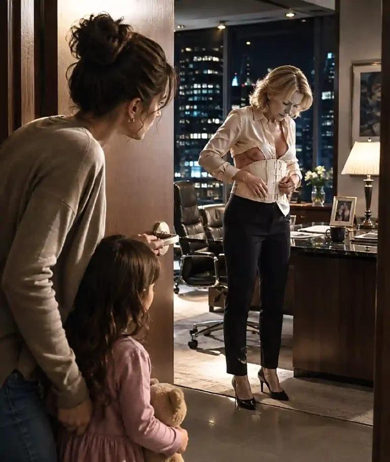 I Accidentally Opened the Most Powerful Woman in the Company’s Office After Midnight—What I Saw Her Hiding Led to an $85,000 Offer That Changed My Daughter’s Life Forever