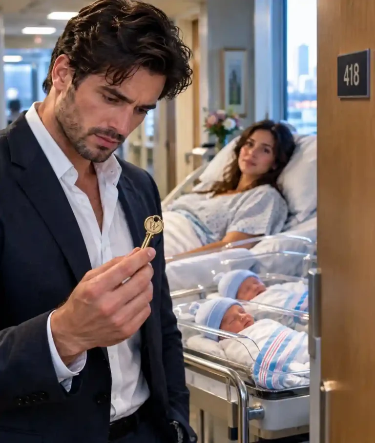 My Divorce Had Been Final for Seven Months When a Midnight Hospital Call Revealed My Ex-Wife Had Given Birth to My Twin Sons, then a Brass Key Exposed Why She Hid Them