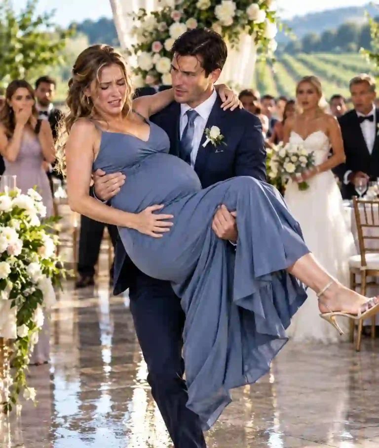 My Water Broke at My Sister-in-Law’s Lavish Vineyard Wedding, My Husband Told Me to Wait, but One Secret Phone Call Changed Everything