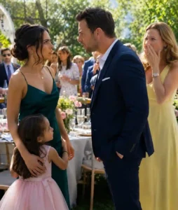 Five Years After Our Divorce, My Ex-Husband Mocked Me at My Best Friend’s Wedding, Then My Daughter Ran to Call Me “Mommy,” and His New Wife Suddenly Went Pale