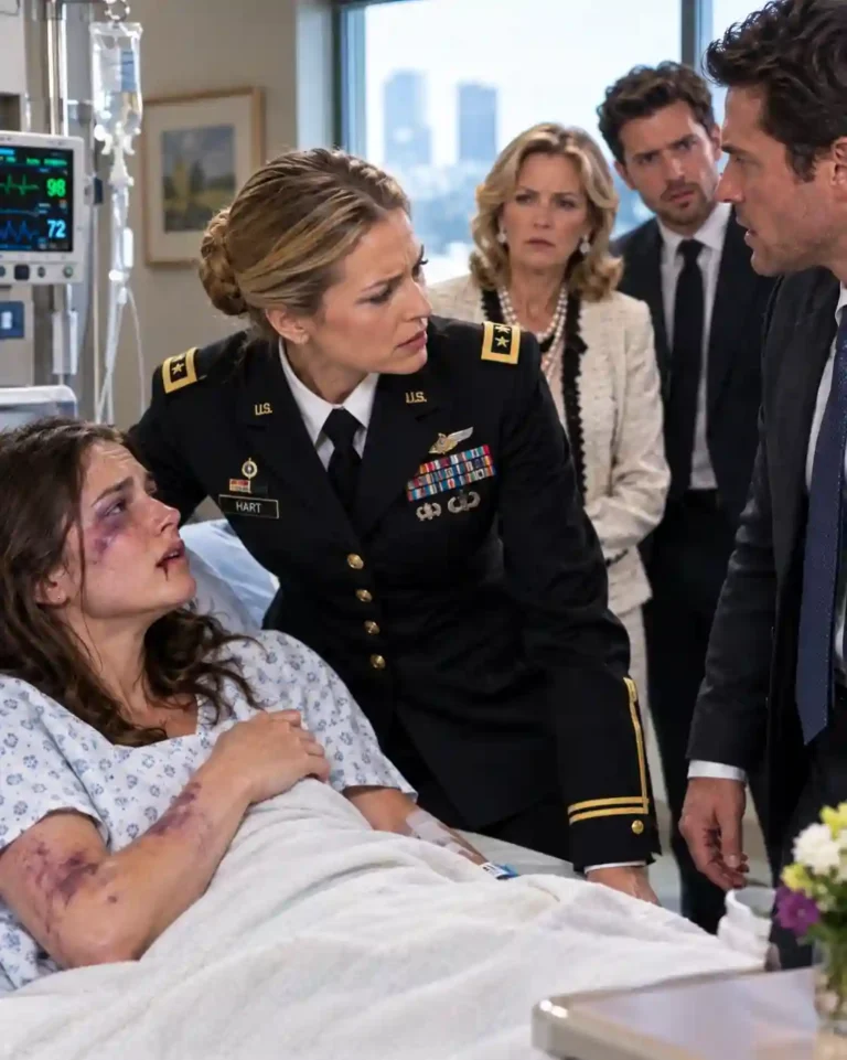 My Daughter Arrived at the Hospital Bruised and Terrified, While Her Husband’s Family Claimed She Had Fallen—Then I Saw Something on my daughter’s hospital wristband That Made Their Story Fall Apart
