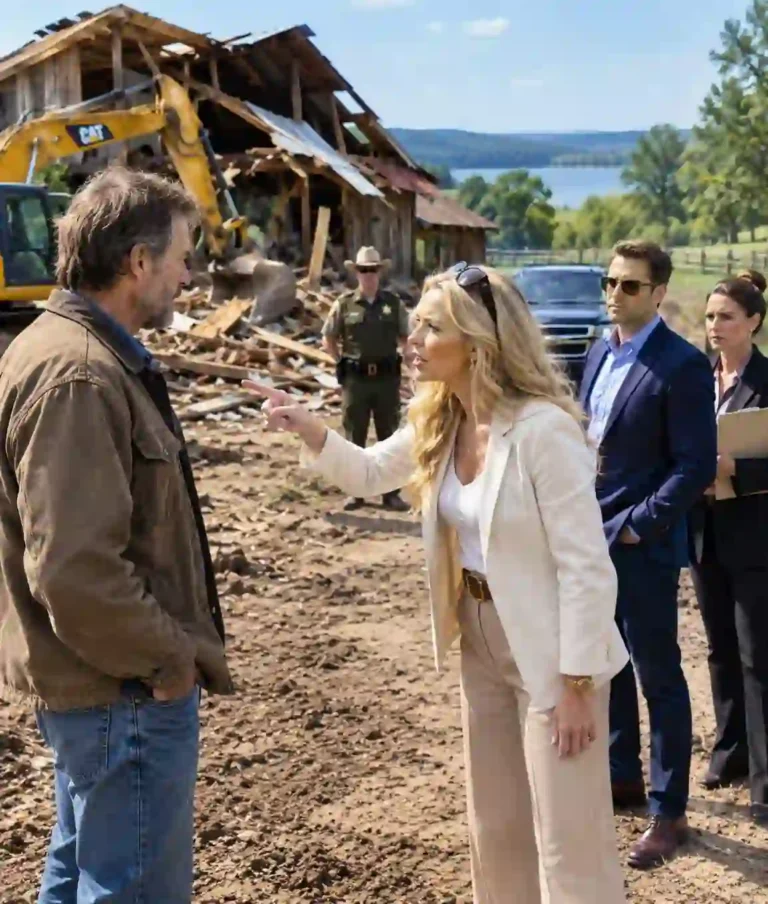 The HOA President Bulldozed My Barn for Her Luxury Road—Then the FBI Arrived, and Everyone Learned Why I have Been Hiding