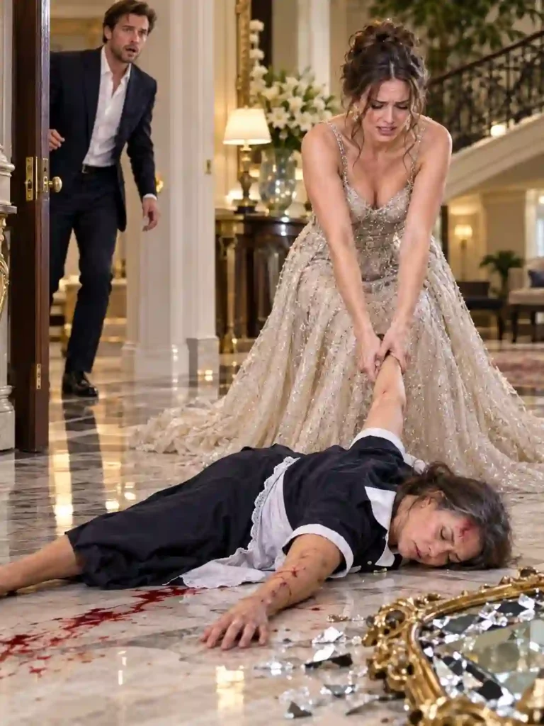 I Woke Up in the Middle of the Night and Found My Fiancée Dragging Our Injured Housekeeper Down the Hallway, Then the Woman Woke Up With a Secret She Had Kept for Years