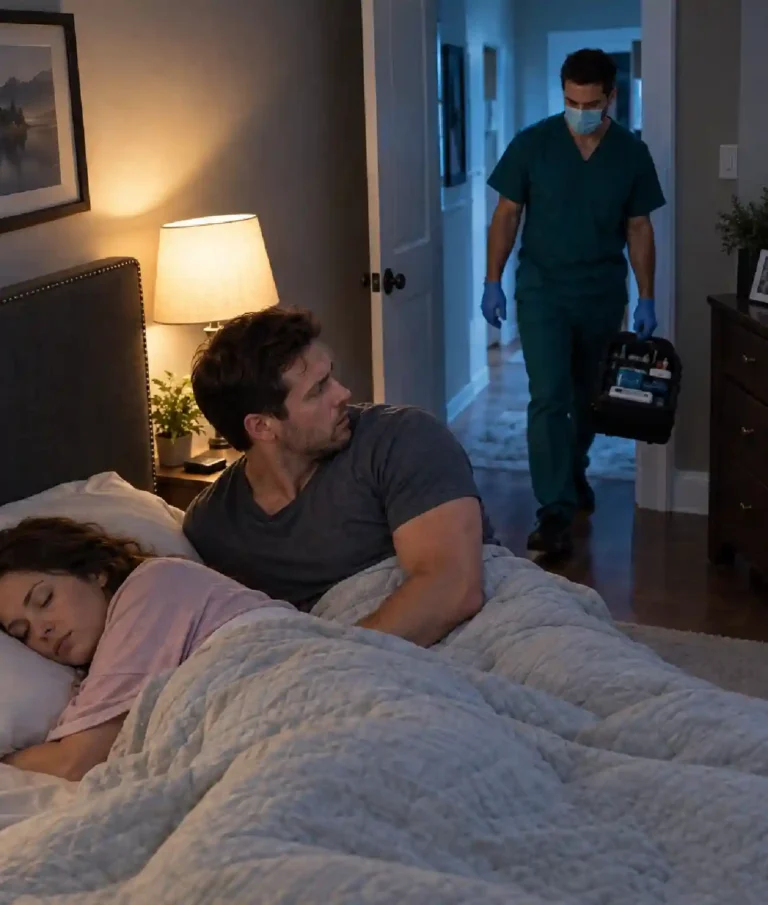 My 8-Year-Old Daughter Asked Why a Strange Man Entered Our Bedroom Every Night While We Slept—So I Pretended to Be Asleep to Catch Him, but What I Discovered About My Wife Changed Everything
