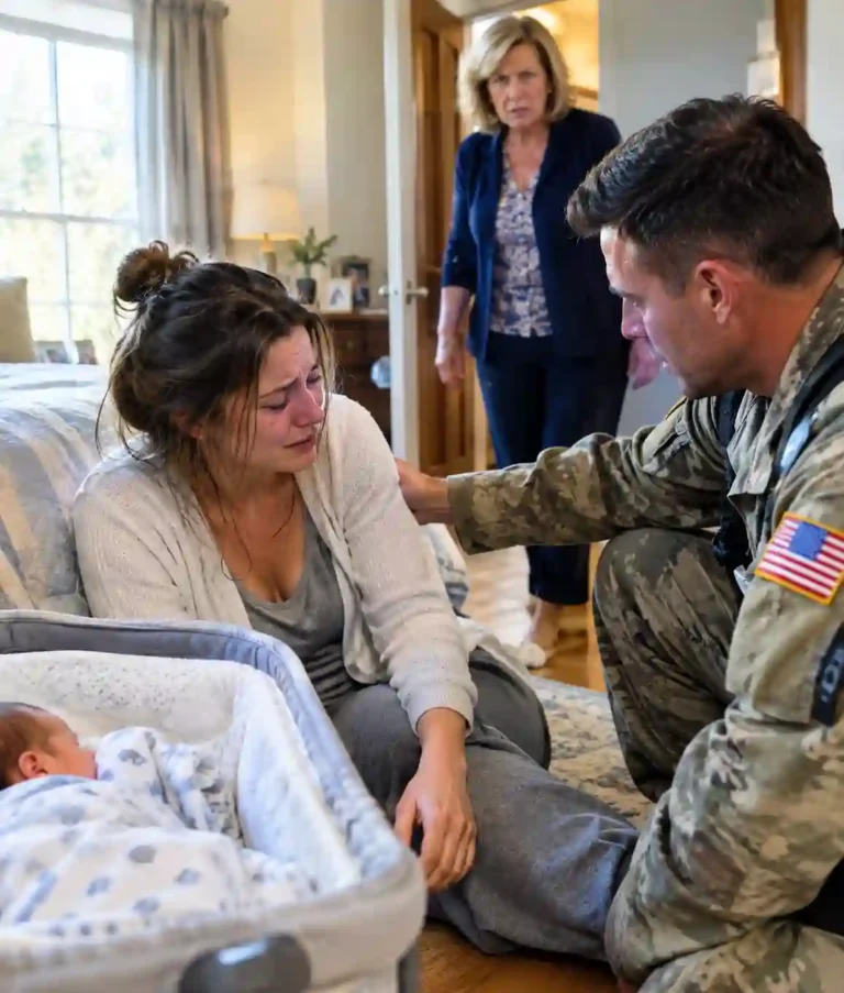 lI Came Home From Deployment to Meet My New Grandson—Then I Found My Daughter Barely Conscious on the Floor in a Terrifying Family Crisis