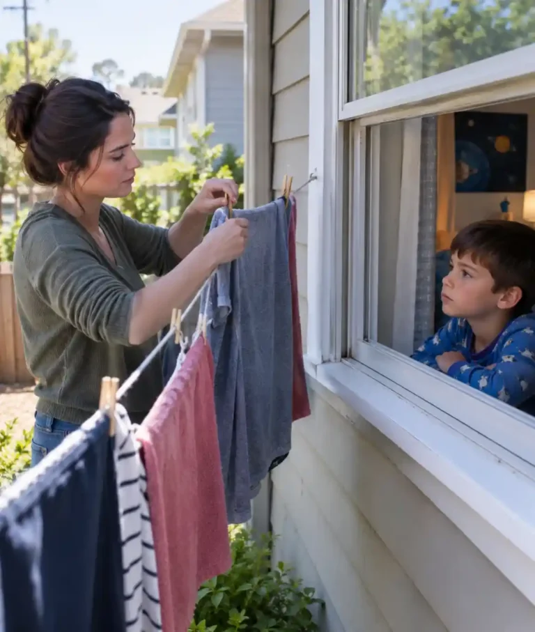 My New Neighbor Kept Hanging Her Underwear Outside My 8-Year-Old Son’s Window—Then I Found Out Why